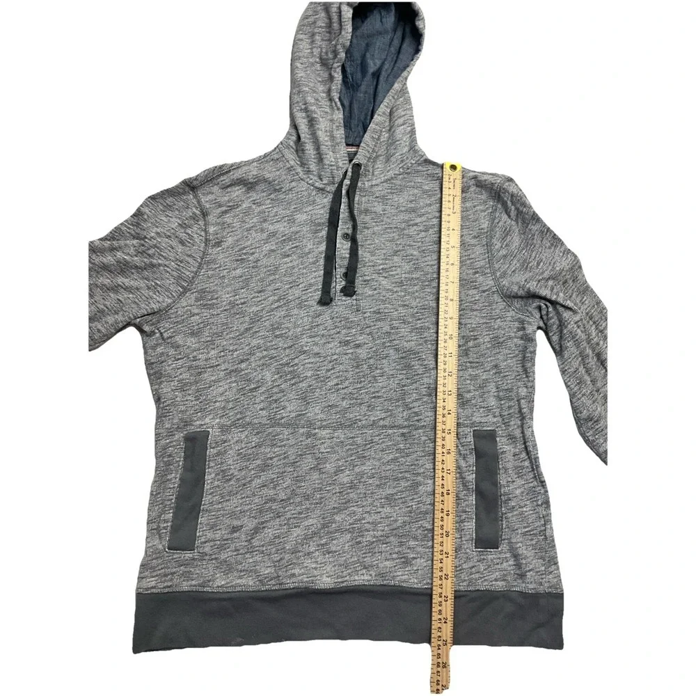 Banana Republic Men's Gray Long Sleeve‎ Pullover Hoodie Size L